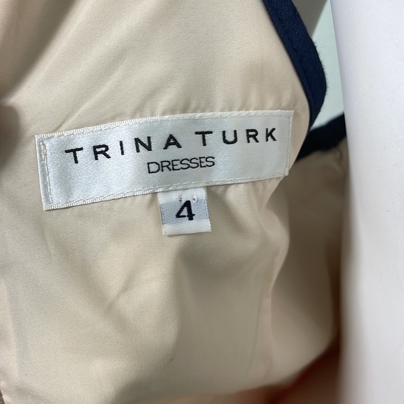 Trina Turk Dress Chevron Cruise - Picture 7 of 8